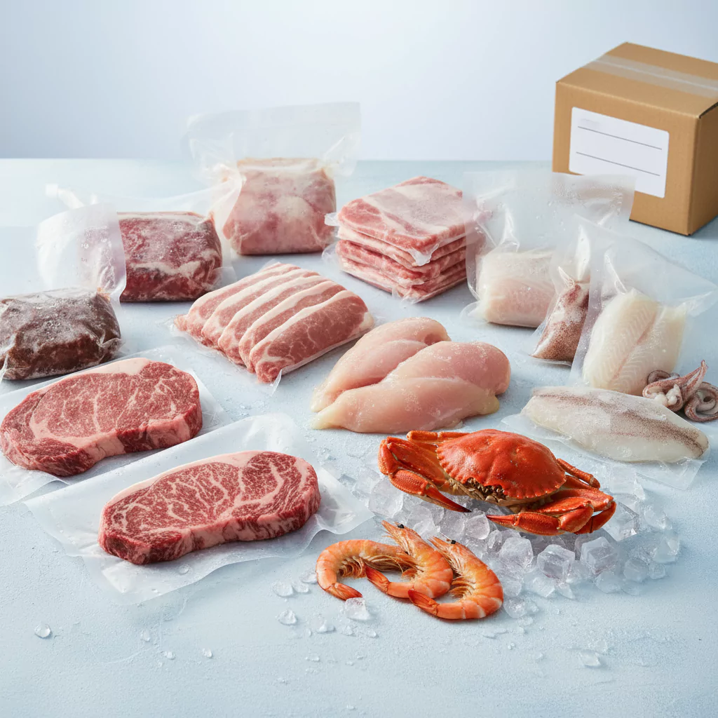 Frozen Meat & Seafood